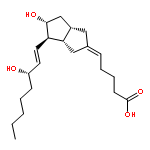 Pentanoic acid,5-[(3aS,4R,5R,6aS)-hexahydro-5-hydroxy-4-[(1E,3S)-3-hydroxy-1-octenyl]-2(1H)-pentalenylidene]-,(5E)-