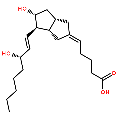 Pentanoic acid,5-[(3aS,4R,5R,6aS)-hexahydro-5-hydroxy-4-[(1E,3S)-3-hydroxy-1-octenyl]-2(1H)-pentalenylidene]-,(5E)-