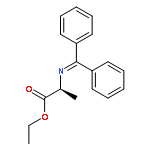 Alanine, N-(diphenylmethylene)-, ethyl ester