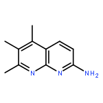 1,8-Naphthyridin-2-amine,5,6,7-trimethyl-