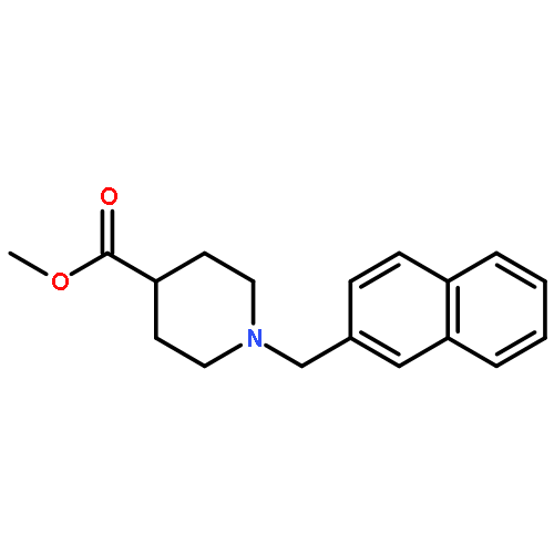 4-PIPERIDINECARBOXYLIC ACID, 1-(2-NAPHTHALENYLMETHYL)-, METHYL ESTER