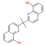 8-Quinolinol, 2,2'-(1-methylethylidene)bis-