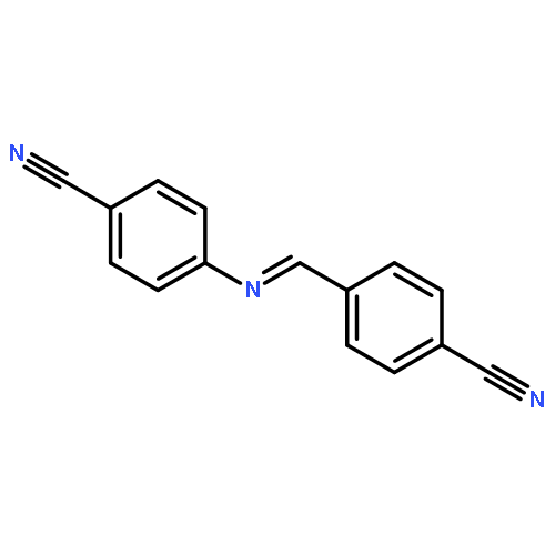 Benzonitrile, 4-[[(4-cyanophenyl)imino]methyl]-