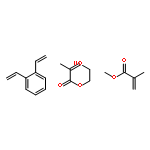 2-Propenoic acid, 2-methyl-, 2-hydroxyethyl ester, polymer with diethenylbenzene and methyl 2-methyl-2-propenoate