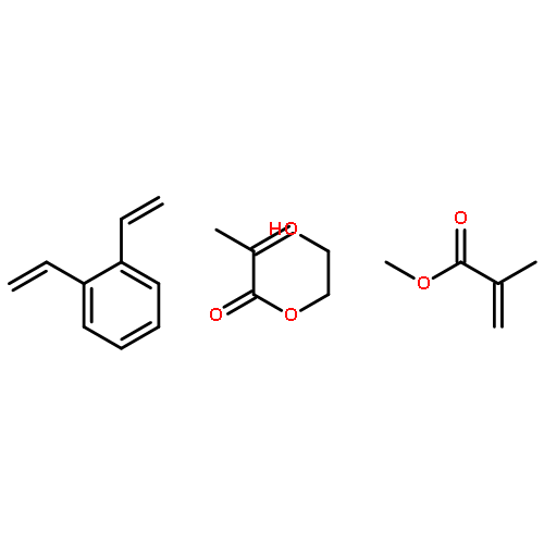 2-Propenoic acid, 2-methyl-, 2-hydroxyethyl ester, polymer with diethenylbenzene and methyl 2-methyl-2-propenoate