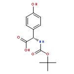 (2S)-2-(4-hydroxyphenyl)-2-[(2-methylpropan-2-yl)oxycarbonylamino]acetic acid