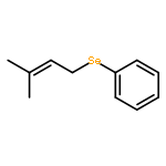 Benzene, [(3-methyl-2-butenyl)seleno]-