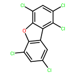 Dibenzofuran,1,2,4,6,8-pentachloro-