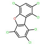 Dibenzofuran,1,2,4,6,8,9-hexachloro-