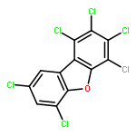 1,2,3,4,6,8-hexachlorodibenzofuran