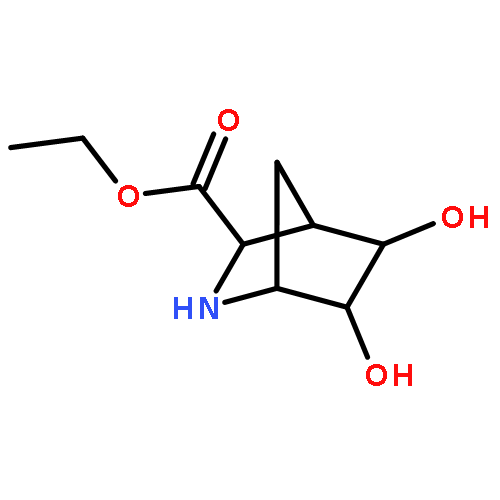 Ethyl (2s)-5,6-dihydroxy-3-azabicyclo[2.2.1]heptane-2-carboxylate