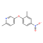 Pyridine, 2-methyl-5-(2-methyl-4-nitrophenoxy)-