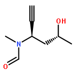 FORMAMIDE, N-[(1R,3R)-1-ETHYNYL-3-HYDROXYBUTYL]-N-METHYL-, REL- (9CI)