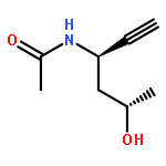 Acetamide, N-[(1R,3S)-1-ethynyl-3-hydroxybutyl]-, rel-