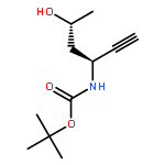 CARBAMIC ACID, [(1S,3R)-1-ETHYNYL-3-HYDROXYBUTYL]-, 1,1-DIMETHYLETHYL ESTER