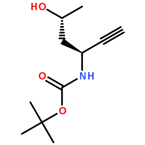 CARBAMIC ACID, [(1S,3R)-1-ETHYNYL-3-HYDROXYBUTYL]-, 1,1-DIMETHYLETHYL ESTER