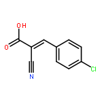 Cinnamic Acid, P-chloro-.α.-cyano-