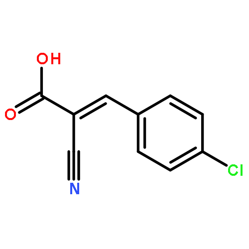 Cinnamic Acid, P-chloro-.α.-cyano-