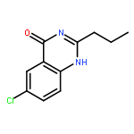 4(1H)-Quinazolinone, 6-chloro-2-propyl-