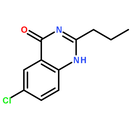 4(1H)-Quinazolinone, 6-chloro-2-propyl-