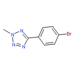 2H-TETRAZOLE, 5-(4-BROMOPHENYL)-2-METHYL-