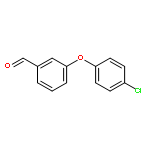 Benzaldehyde,3-(4-chlorophenoxy)-