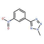 2H-TETRAZOLE, 2-METHYL-5-(3-NITROPHENYL)-