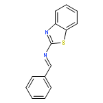 2-Benzothiazolamine, N-(phenylmethylene)-