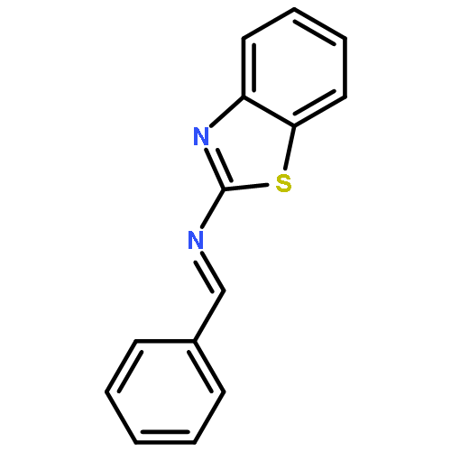 2-Benzothiazolamine, N-(phenylmethylene)-