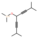 SILANE, DIMETHYL[[4-METHYL-1-(3-METHYL-1-BUTYNYL)-2-PENTYNYL]OXY]-