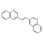 QUINOLINE, 3,3'-(1E)-1,2-ETHENEDIYLBIS-