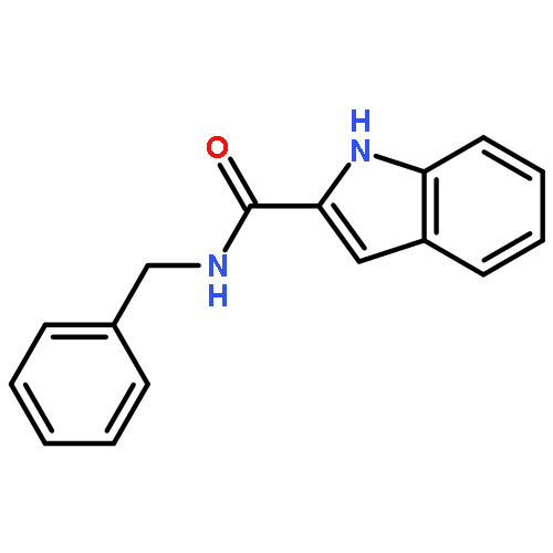 1H-INDOLE-2-CARBOXAMIDE, N-(PHENYLMETHYL)-