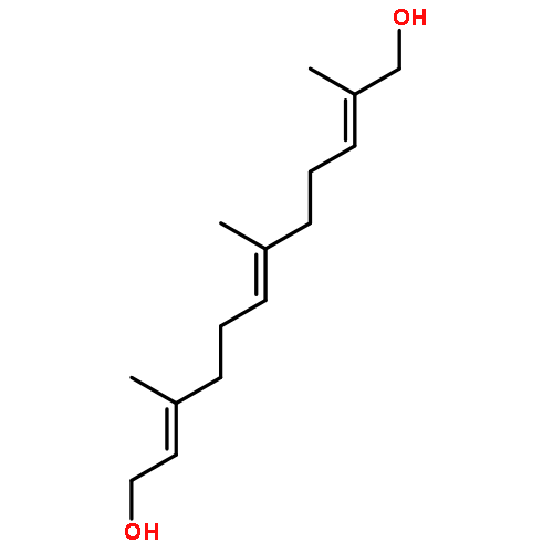 2,6,10-Dodecatriene-1,12-diol, 2,6,10-trimethyl-, (2E,6E,10E)-