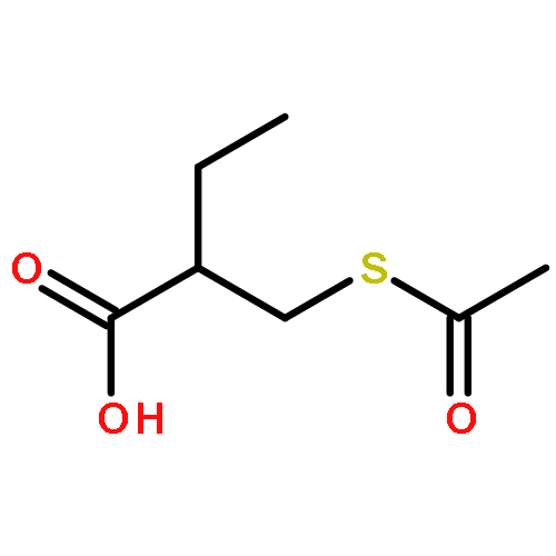 Butanoic acid, 2-[(acetylthio)methyl]-