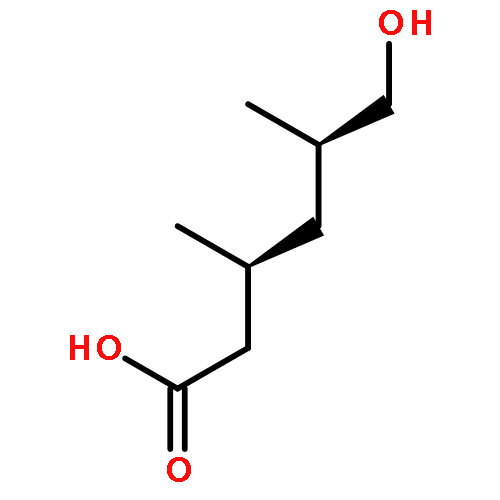 Hexanoic acid, 6-hydroxy-3,5-dimethyl-, (3S,5R)-