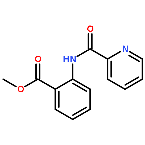 Benzoic acid, 2-[(2-pyridinylcarbonyl)amino]-, methyl ester