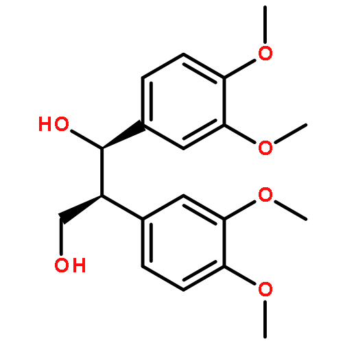 1,3-Propanediol, 1,2-bis(3,4-dimethoxyphenyl)-, (R*,S*)-