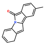 6H-Isoindolo[2,1-a]indol-6-one, 9-methyl-