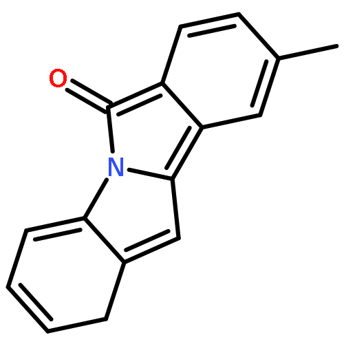 6H-Isoindolo[2,1-a]indol-6-one, 9-methyl-