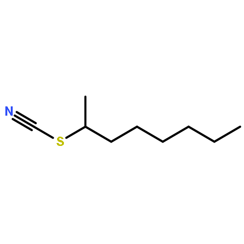 Thiocyanic acid, 1-methylheptyl ester