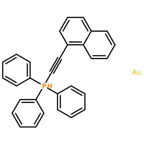 Gold, (1-naphthalenylethynyl)(triphenylphosphine)-