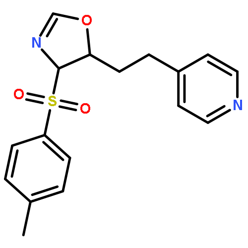 Pyridine, 4-[2-[4,5-dihydro-4-[(4-methylphenyl)sulfonyl]-5-oxazolyl]ethyl]-