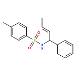 Benzenesulfonamide, 4-methyl-N-[(2E)-1-phenyl-2-butenyl]-