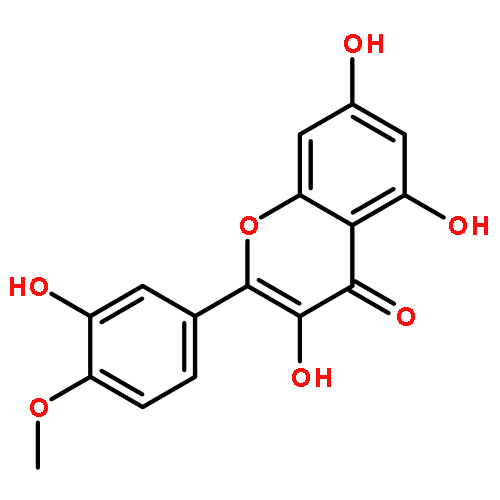 4H-1-Benzopyran-4-one,3,5,7-trihydroxy-2-(3-hydroxy-4-methoxyphenyl)-