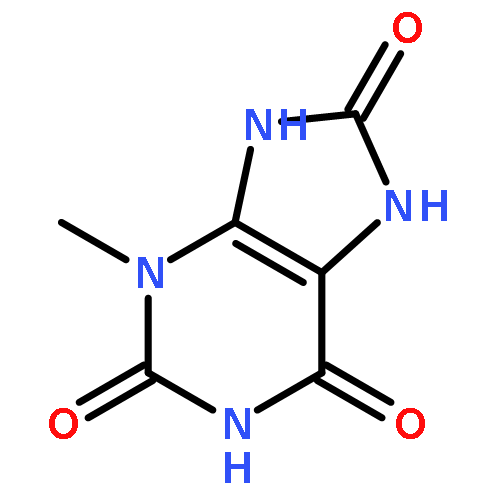 1H-Purine-2,6,8(3H)-trione,7,9-dihydro-3-methyl-