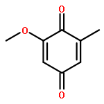 2,5-Cyclohexadiene-1,4-dione,2-methoxy-6-methyl-