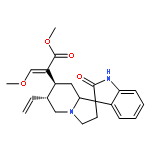 Spiro[3H-indole-3,1'(5'H)-indolizine]-7'-aceticacid, 6'-ethenyl-1,2,2',3',6',7',8',8'a-octahydro-a-(methoxymethylene)-2-oxo-, methyl ester, (aE,1'R,6'R,7'S,8'aS)-