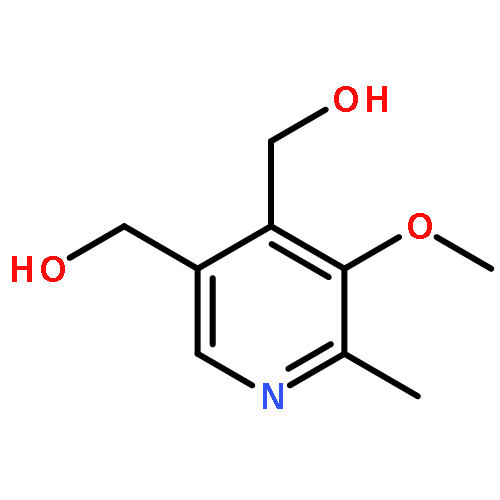 3,4-Pyridinedimethanol, 5-methoxy-6-methyl-