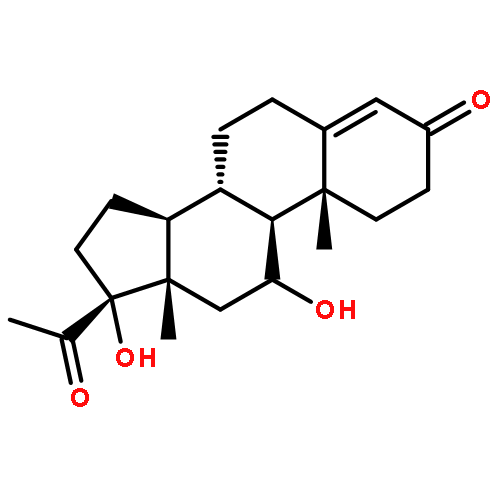 Pregn-4-ene-3,20-dione,11,17-dihydroxy-, (11b)-