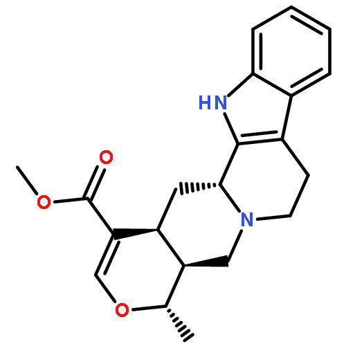 Oxayohimban-16-carboxylicacid, 16,17-didehydro-19-methyl-, methyl ester, (3b,19a,20a)-